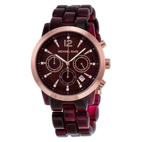 montre michael kors rouge|michael kors watch collection.